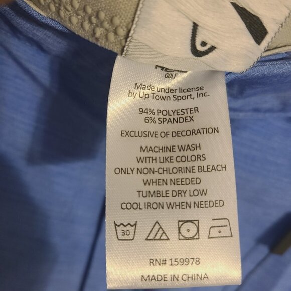 Head Golf | Men's Blue Athleisure or Sporty Golf Shorts (Size 34) - Picture 4 of 13